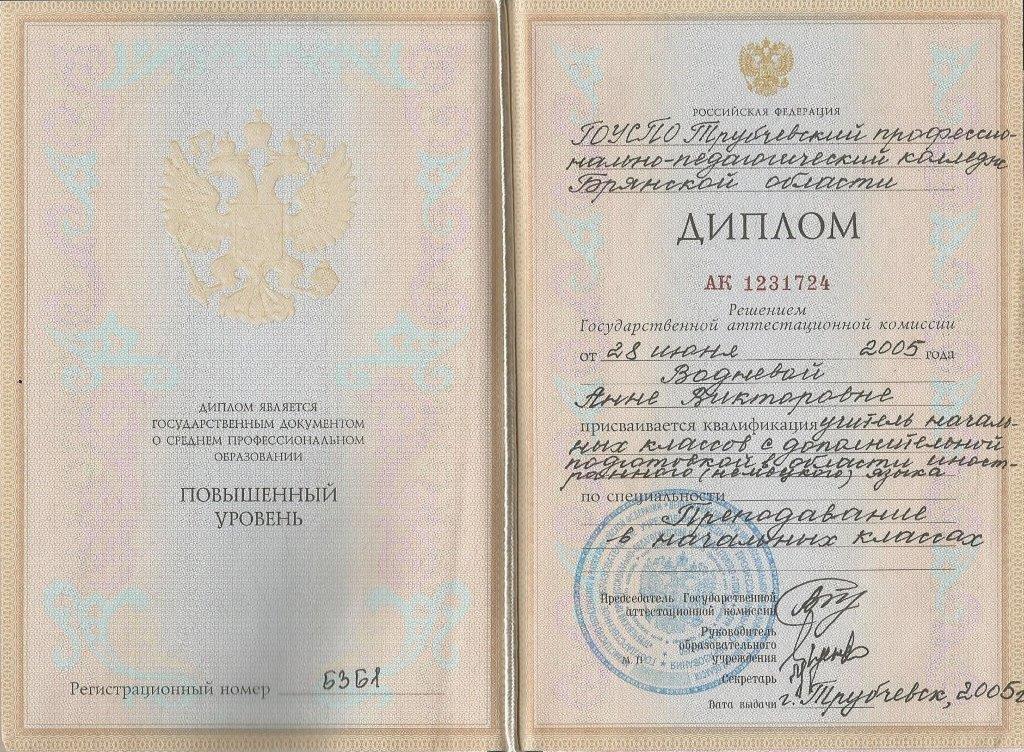 Воднева А.В. Диплом 1
