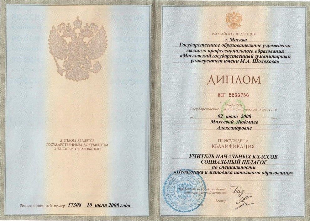 Михеева Л.А Диплом